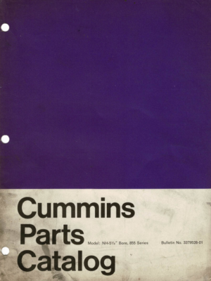 Cummins 855 Series Parts Catalogue 1976 337952801 PDF EBook Instant Download