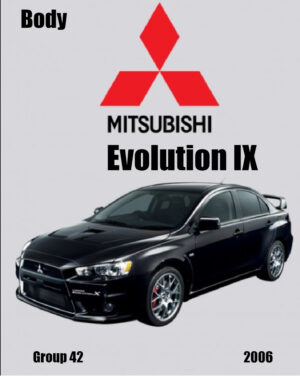 Mitsubishi Evo IX Body Workshop Manual 2006 PDF EBook Instant Download