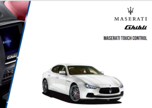 Maserati Ghibli (Maserati Touch Control) Owners Manual 2013 PDF EBook Instant Download