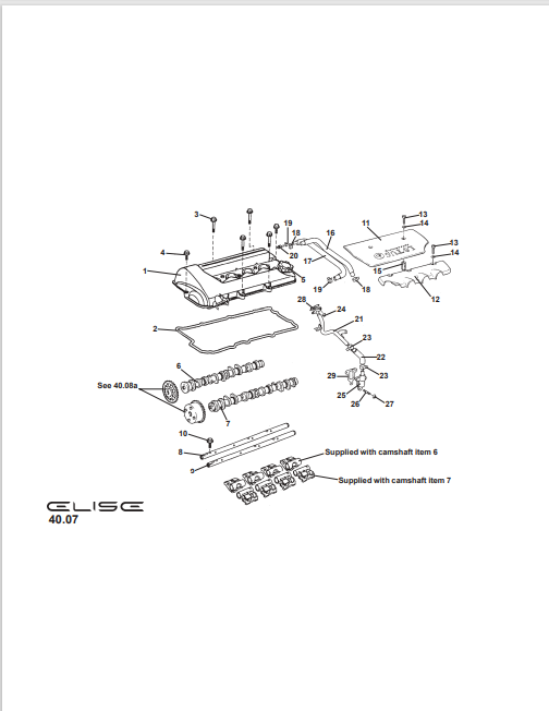 Lotus Elise Exige Parts Catalogue A120T0325J 2004 PDF EBook