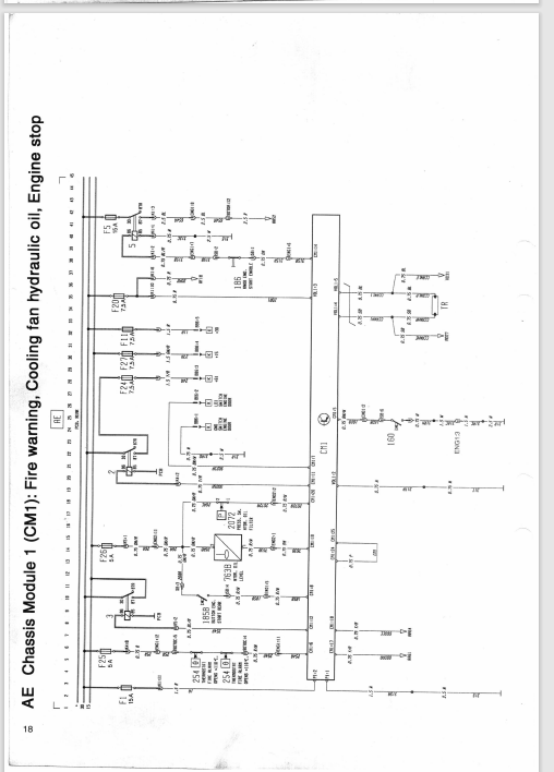 Volvo Service Manual Buses Chassis Component Wiring Diagrams B12M ...